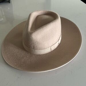 Khaki Fedora Hat
